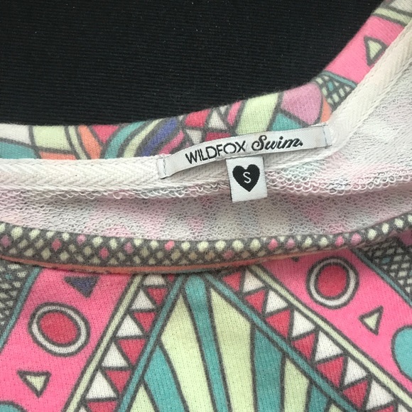 Trippy Eye Wildfox Crop Top - Picture 2 of 4